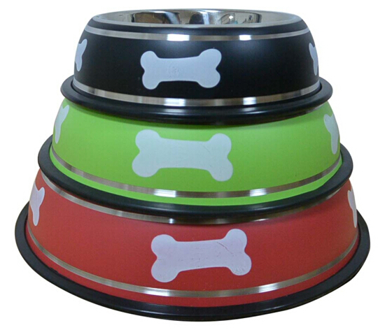 yabeibi Stainless round dog bowl 2